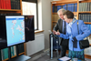 HRH The Princess Royal is shown the CA's cruising app. Photo credit Duncan Smith