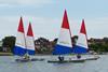 The Dorset School Games saw over 100 primary and secondary school pupils take to the water. Photo: Rockley