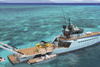 Damon's latest luxury yacht, the Adventure 4008