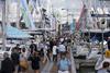 Crowded pontoons are always a good sign for a boat show - photo: onEdition
