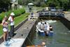 Gates will be re-sheeted at Godstow Lock as part of the EA’s winter repair programme – photo: Waterway Images