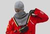 The entire hood-collar unit on the Isotak X drysuit can be inter-changed with different balaclavas