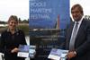 Councillor Xena Dixon and PHC’s Jim Stewart are looking forward to running Poole Maritime Day in 2017