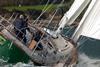 The Rustler 42 Margana uses durable cruising sails