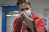Scott Edwards, a second year Joinery Apprentice, at Oyster Yachts in Wroxham