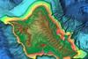 Shaded relief of Hawaii Photo: C-MAP