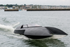 The 8.3m Alpha-Centauri hydroplane has been designed to be primarily a toy, superyacht tender or fun rib alternative