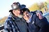 Sarah Cunnington is thanked by Dennis Oates for rescuing him