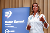 Dee Caffari, Turn the Tide on Plastic skipper speaks at the VOR Ocean Summit