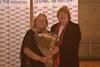 British Marine president, Fiona Pankhurst, presents Ann Davies with the Peter Millward Memorial Award