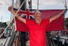 Sir Robin Knox-Johnston, 75, came third in the Route du Rhum race