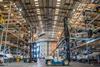 The Wiggins forklifts enable a smooth launch from drystack to water Photo: Trafalgar Drystack