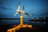 Tidal turbines have to be massive to take on their environment but its links to the mainland that are making life difficult