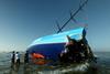 Vestas Wind needs a bit of work – photo: Shane Smart/Volvo Ocean Race
