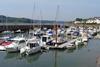 Glass reinforced concrete pontoons will be used at Port Dinorwic Marina