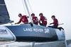The Land Rover BAR Academy wearing their Spinlock T2 jacket
