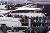 The The Sunseeker stand was busy most of the time