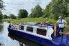 The ‘Kingfisher’. The first of Reedley Boat Hire’s three holiday boats Photo: Gerry Gill