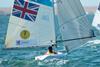 Helena Lucas in the Single-Person Keelboat (2.4mR) event in The London 2012 Paralympic Sailing Competition – photo: onEdition