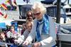 Wetwheels Hamble is officially named by Dame Mary Fagan DCVO, JP Photo: Brian Curtis