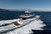 CGI of Fairline Yacht’s re-imagined flagship model, the Squadron 68, due to launch at boot Düsseldorf 2022
