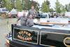 The team from Boating Leisure Services with their ‘Favourite Boat of the Show’ award at the Crick Boat Show Photo: Waterway Images
