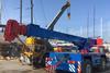 The new mobile crane can lift boats of up to 15 tonnes