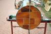 The durable British Columbian pine was laminated together with modern epoxy resins