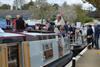 Visitors and prospective shared owners are shown the boats on offer – photo: Waterway Images
