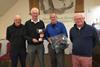The Best Team with the Bainbridge Trophy and four Craftinsure Jackets: Nigel Barrow, Robert Hunt, David Barrow and Tim Law. Photo courtesy of JMST