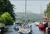 Traffic at Katra Docks on the Caledonian Canal in Scotland Photo: Peter Sandground for Scottish Canals