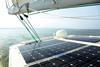 Solar panels maximise the life of onboard batteries