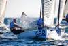 Giles Scott wins gold in the Finn class