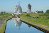The Queen Elizabeth II Canal is Scotland’s newest canal section, built as part of a £43m project that also features the 30m high Kelpies sculptures