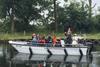Coulham V20 Wheelyboat launched at Randers Naturcentre, Denmark
