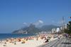 Ipanema Beach – just outside the entrance to Guanabara Bay. Care to take a dip?