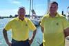 Bembridge Harbour new Harbour Master Alan Mackay (left) and Deputy HM Jack Miskin