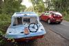 A real end of life boat on the Woolston Road – photo: Southern Daily Echo