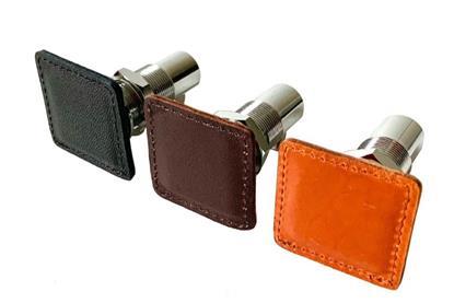 C-Quip Square-Cabinet-Latch-with-Leather