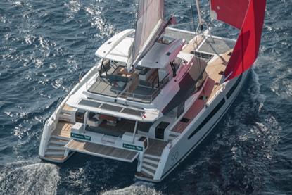 Fountaine Pajot's Samana-59 hydrogen powered cruising catamaran