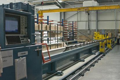 Filament winding machine, Selden Mast
