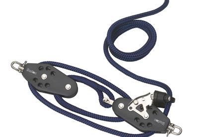 Barton boom vang assembly