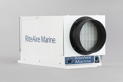 RiteAire Marine units reduce humidity by 30% per pass