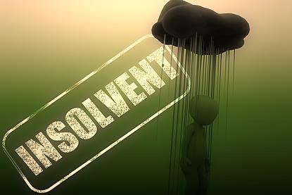 Insolvent. Image by kalhh from Pixabay