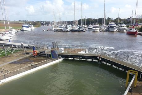 The administrators are looking for new buyers for Island Harbour Marina