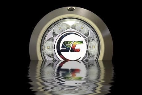 The Shadow-Caster SC3 3″ LED round underwater marine light can provide a vessel with 24 watts of intense LED lighting